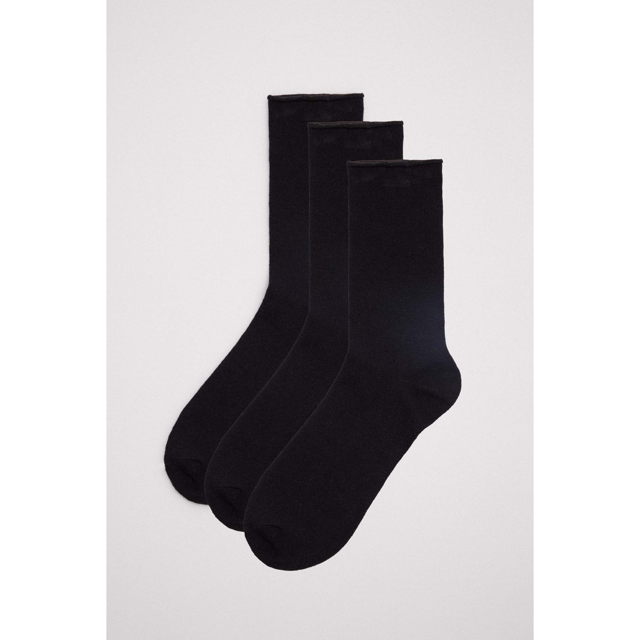 Calzino Donna Senza Polsino Pack Da 3