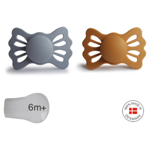 Frigg Pack 2 Chupetes Sim. Silicona Lucky