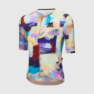 Tour De France Arrivée Montmartre Jersey - Blu