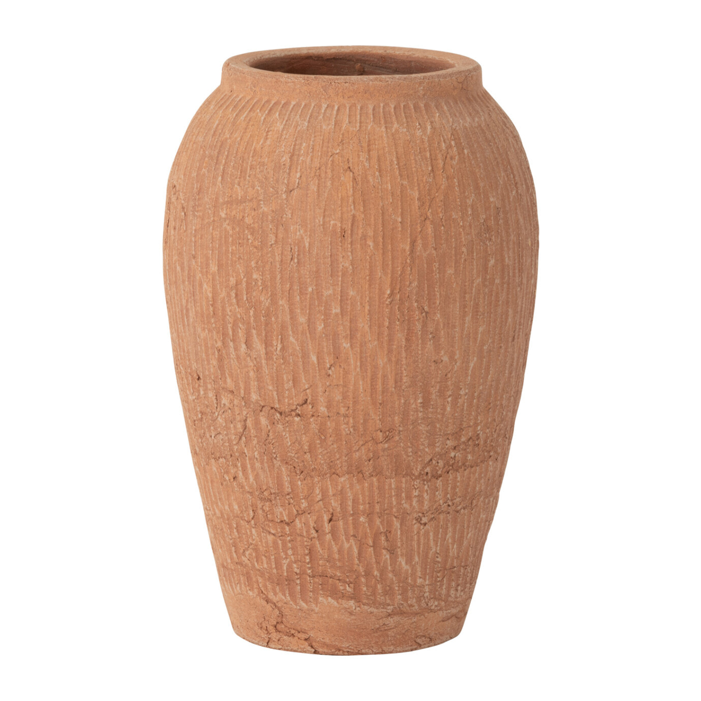J-Line vase Kaia Terracotta - céramique - brun - small - Ø 16 cm