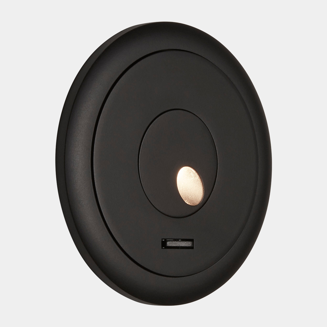 LEDS C4 Luz de lectura Radar LED 4.5 Blanco cálido - 3000K PHASE CUT Negro 50lm