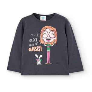 Camiseta punto de bebé niña -BCI