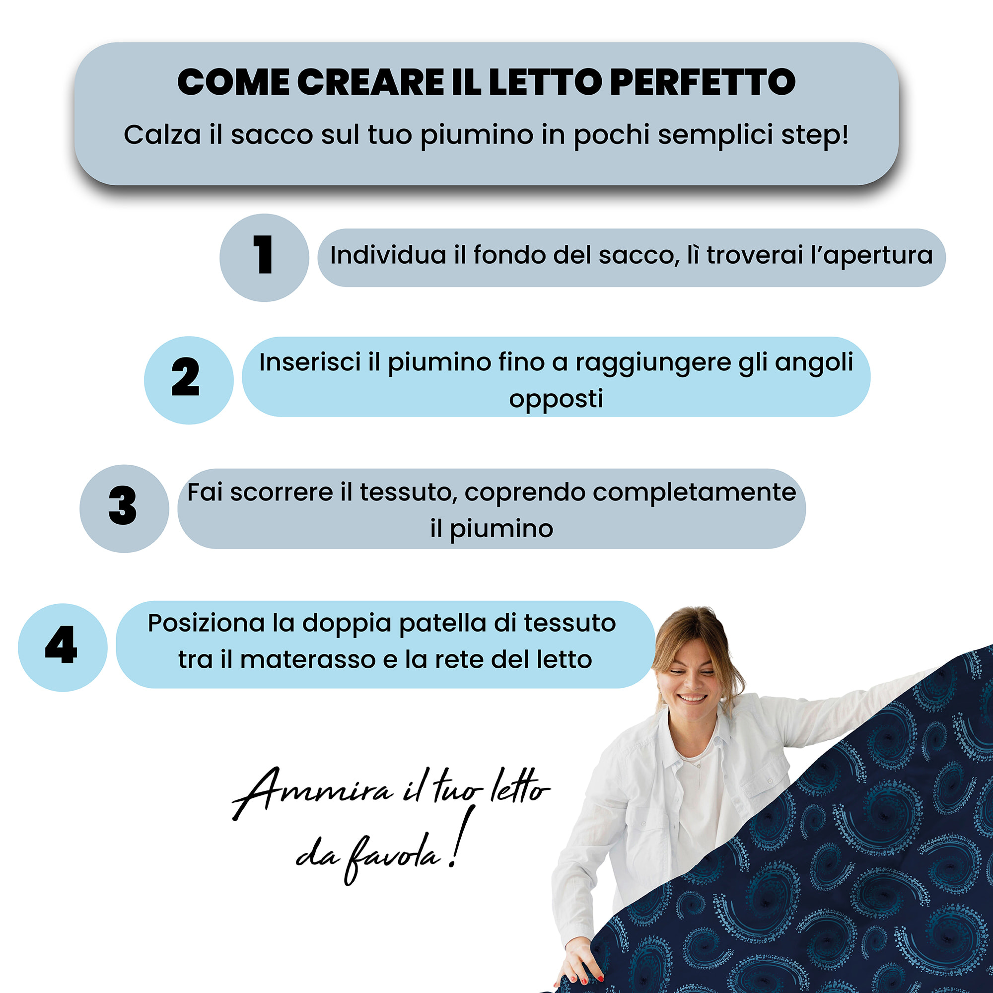 COPRIPIUMINO FANTASY, 100% Microfibra, No Stiro - VORTEX