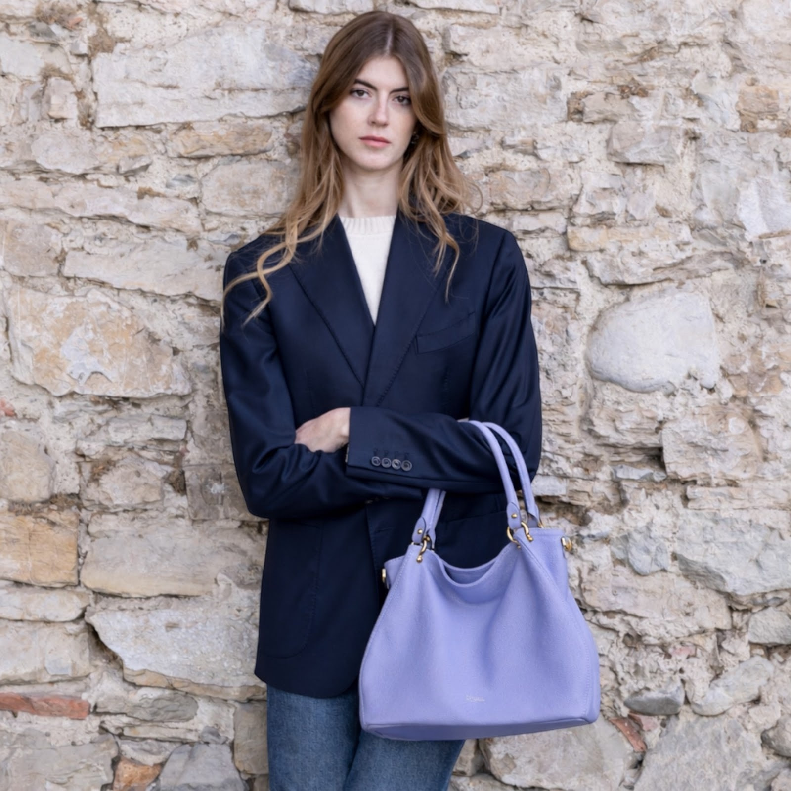 Bolso de hombro Cheval Firenze Betty Azul Bebé