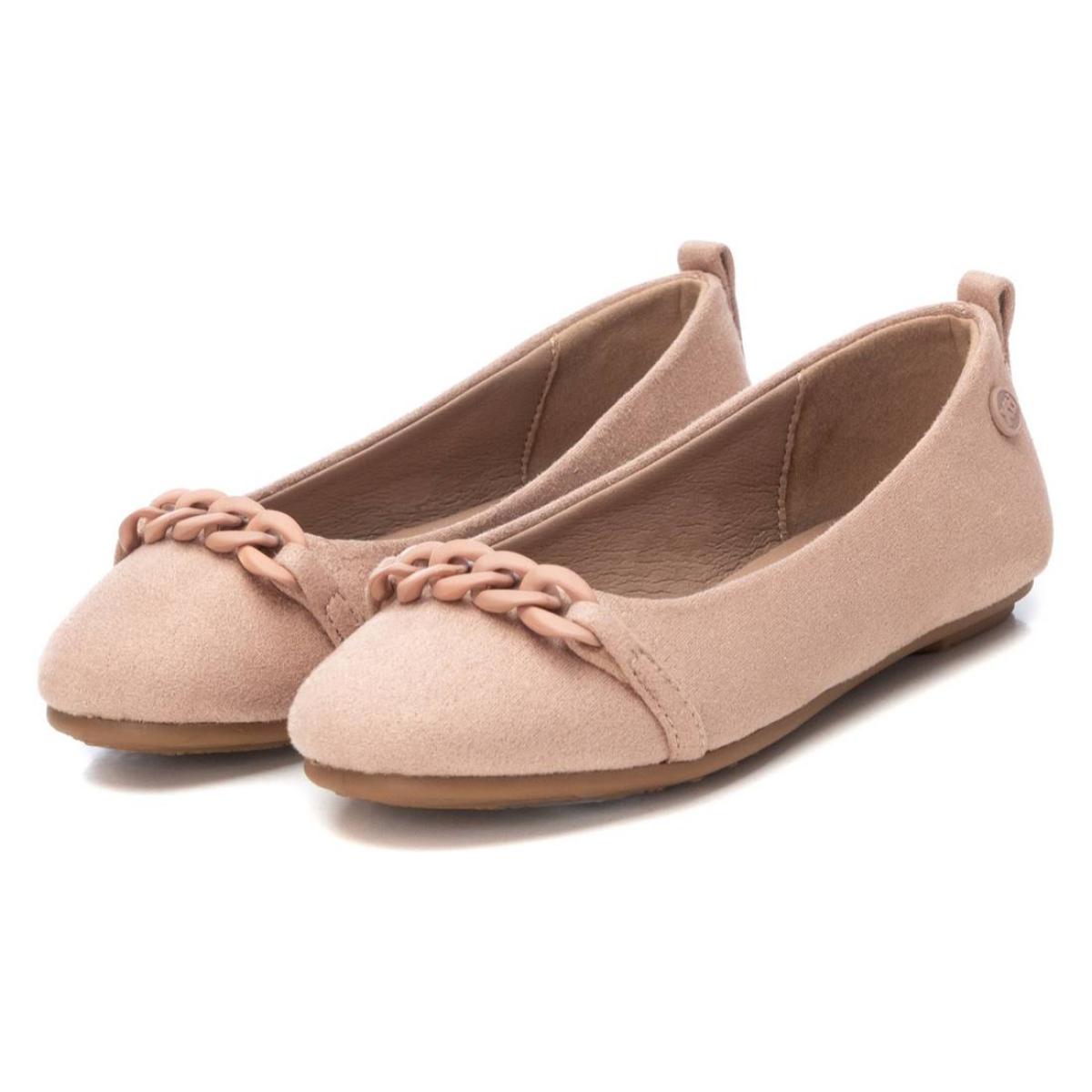 Zapato bailarina beige