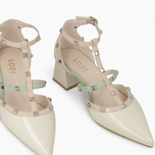 ZAPATOS DE SALÓN BLANCOS CHEMENTO