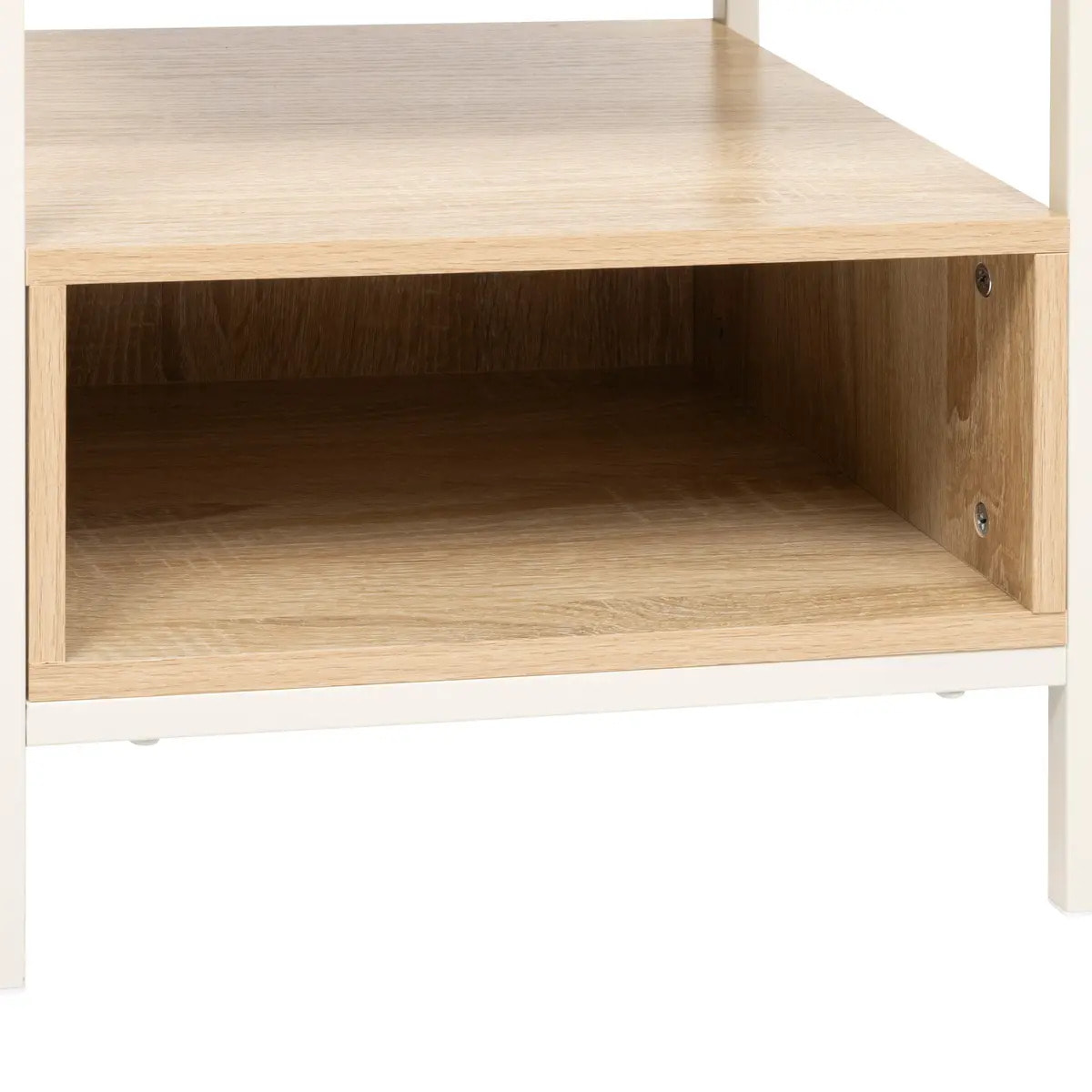Chevet Curvy 2 niveaux bois clair