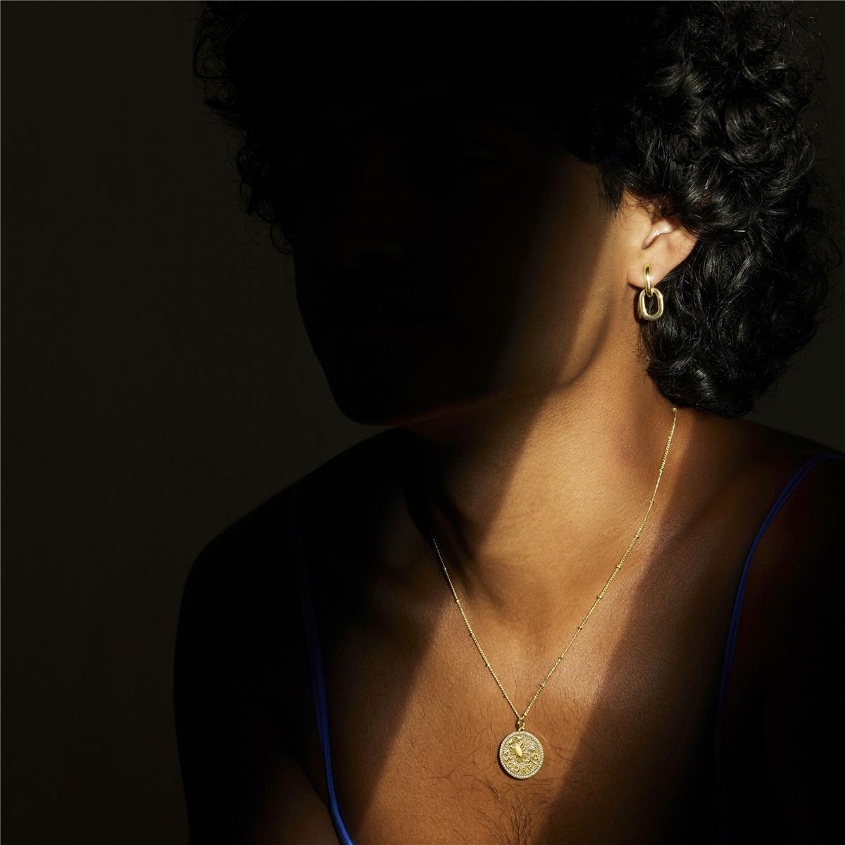 Pendientes Lux by Lux acabados en Oro Amarillo de 18 Kts