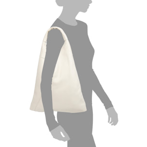 Agnana bolso shopper mujer. Piel auténtica Dollaro.