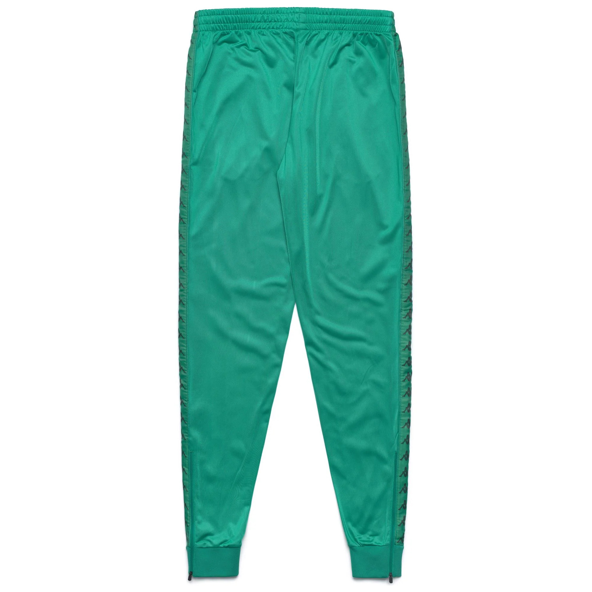Kappa - Pantaloni Bambino Verde - 222 BANDA RASTORIA SLIM