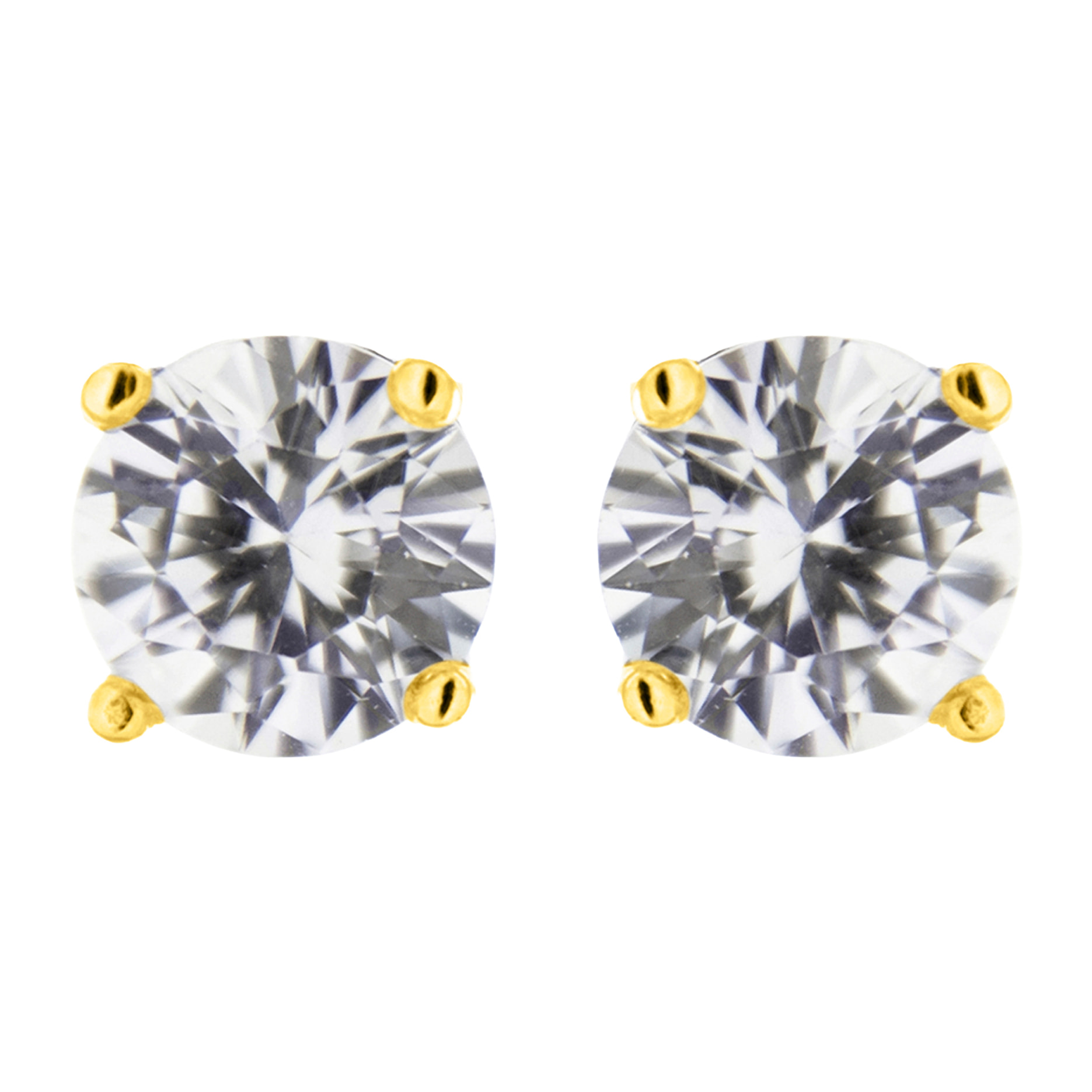 Pendientes Básico acabado oro amarillo 18k