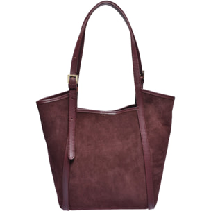 Tote Anna Luchini Bordeaux