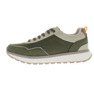 Armata di Mare Scarpe Uomo Sneakers Casual Stringate con Soletta Rimovibile in Memory Foam AMU S25D742 Khaki