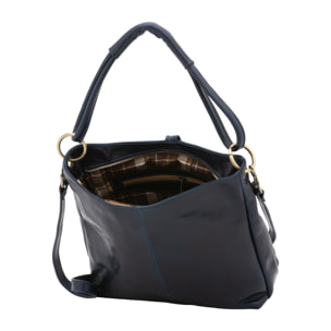 Borsa a spalla da donna - Modello False - 100% pelle - 29.0 x 32.0 x 11.0 cm