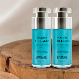 2x Suero reparador nocturno de colágeno marino 30 ml