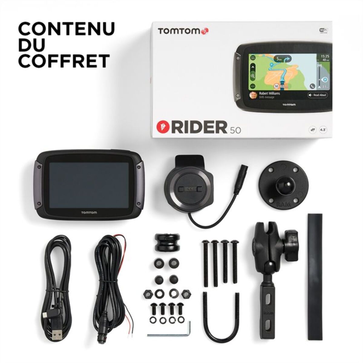 GPS TOMTOM Rider 50 Europe 23 pays