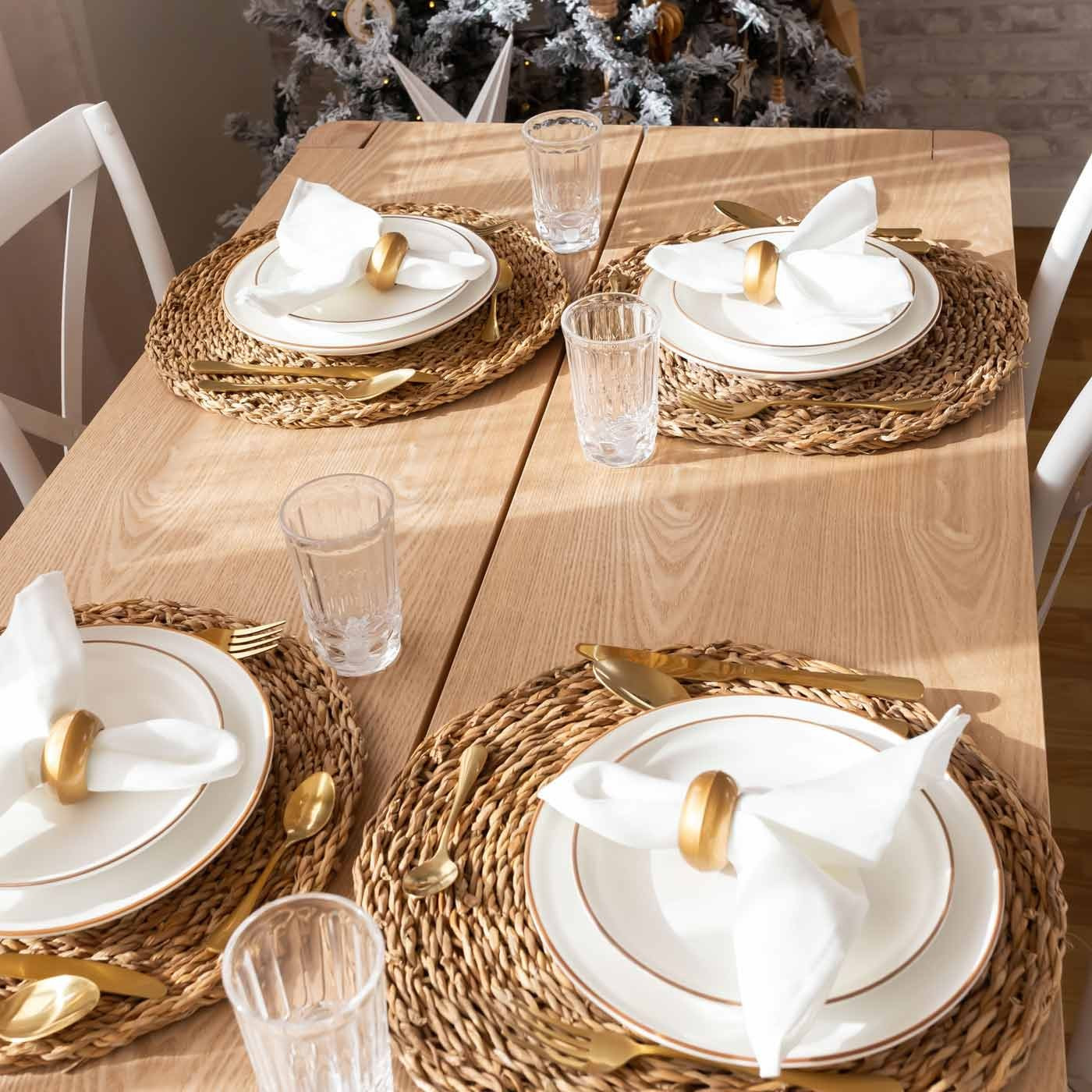 Set de table vertal naturel 40cm