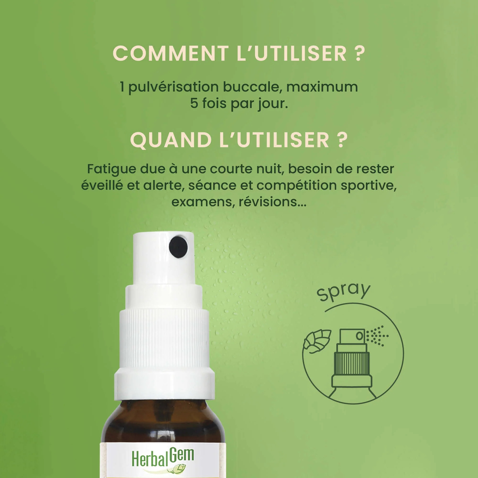 Herbalgem- EnerGem coup de boost - Bio - 15 ml