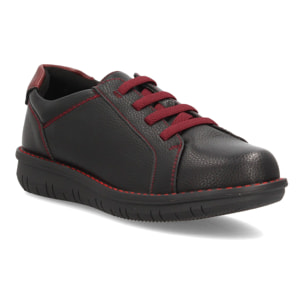 Zapato casual para mujer con cordones elásticos