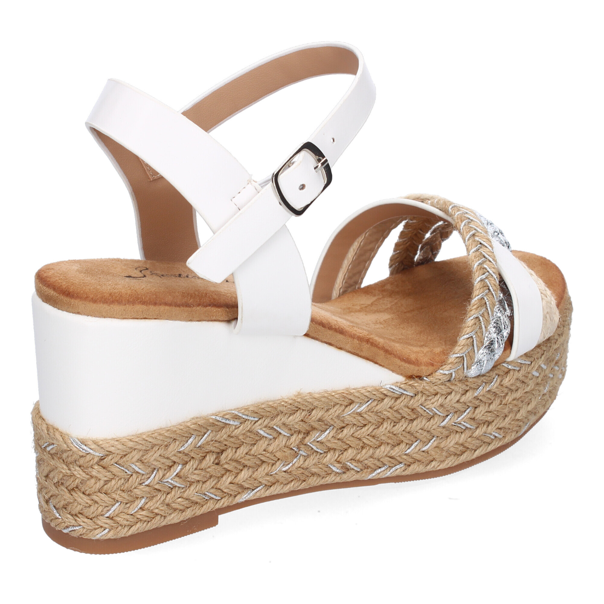 Sandalia de Cuña de Yute para Mujer, Comodas y Elegantes, Diseño Moderno
