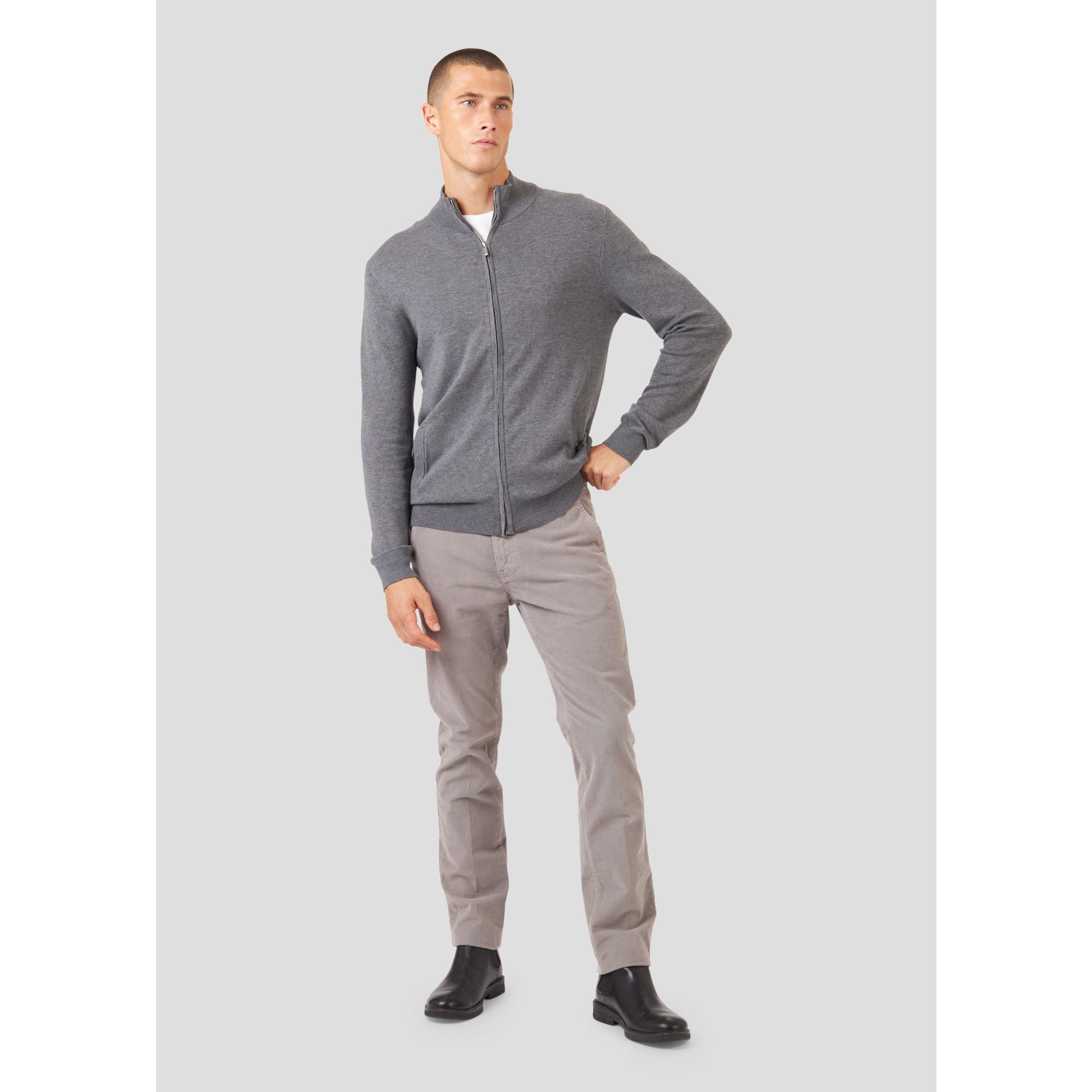 PANTALONE GRIGIO MEDIO CONBIPEL