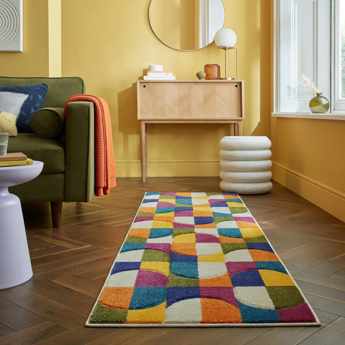 Tapis de couloir CHACHA Multicolore