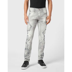 PHILIPP PLEIN Vaqueros de corte recto