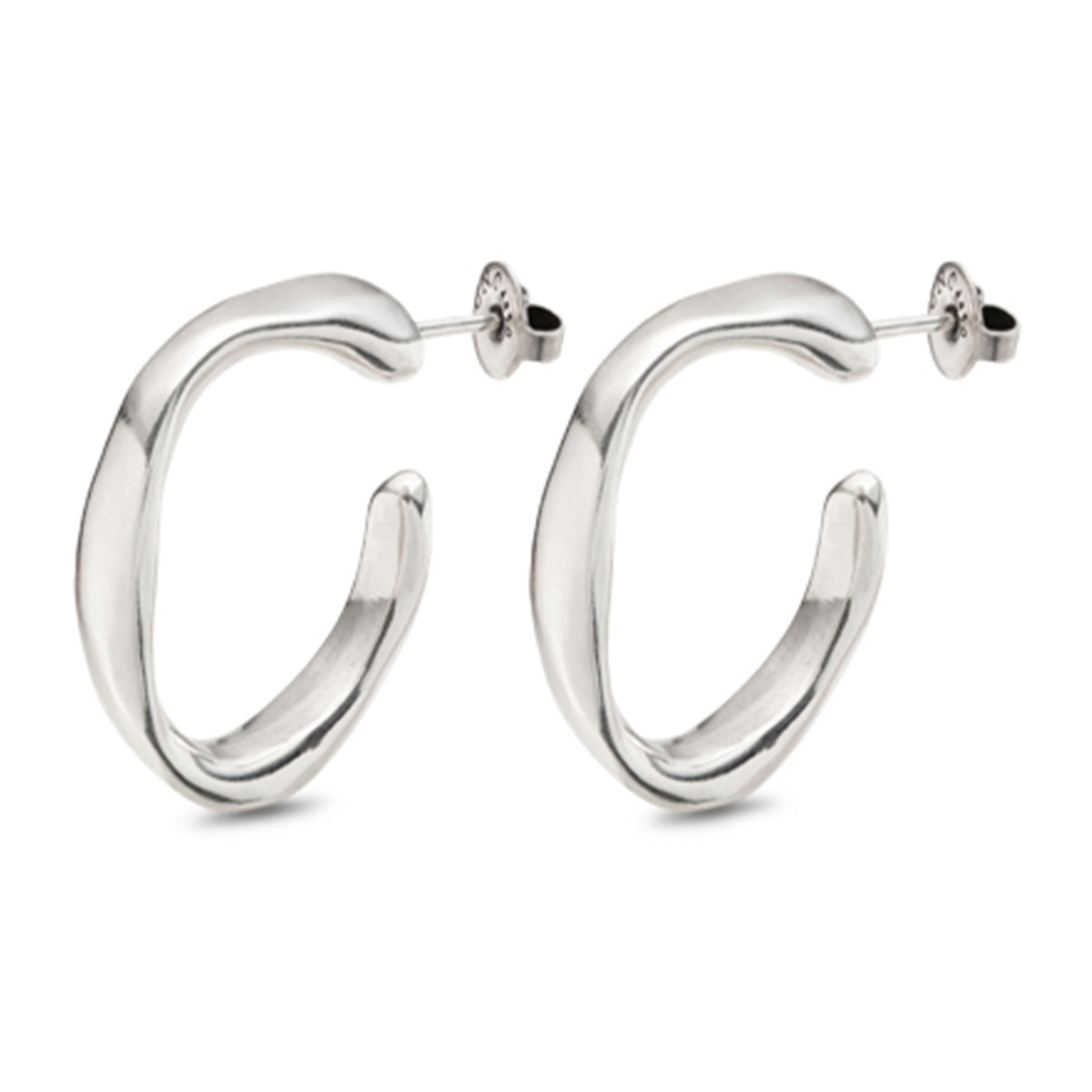 Pendiente Open your mind PLATEADO U