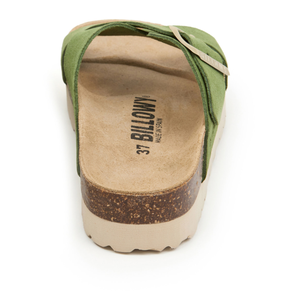 SANDALO CON ZEPPA BILLOWY VERDE