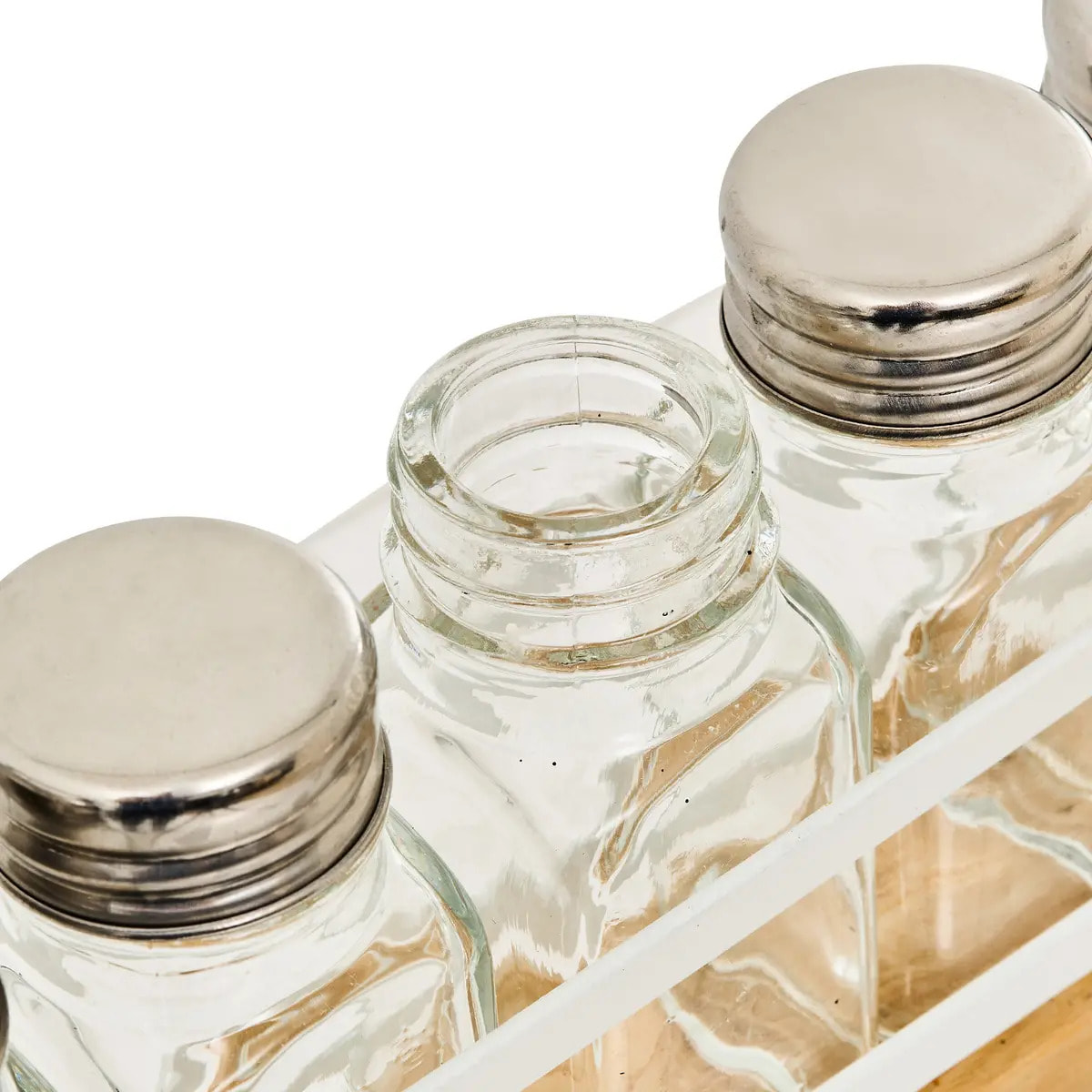 Rack 5 pots à épices Balm blanc