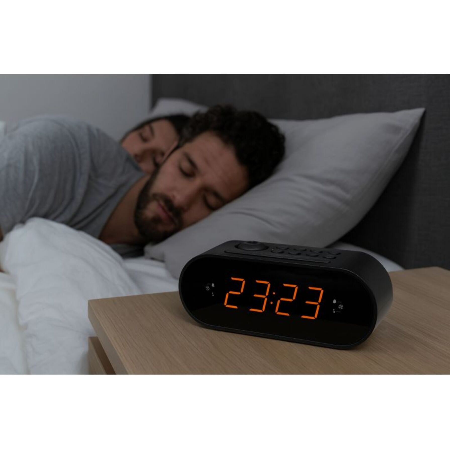 Radio réveil ESSENTIELB RRVP-200 noir