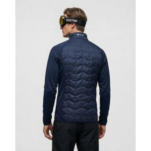 Giacca ibrida isolante uomo KUSTOM MOTUS Hybrid Insulated - Blu navy