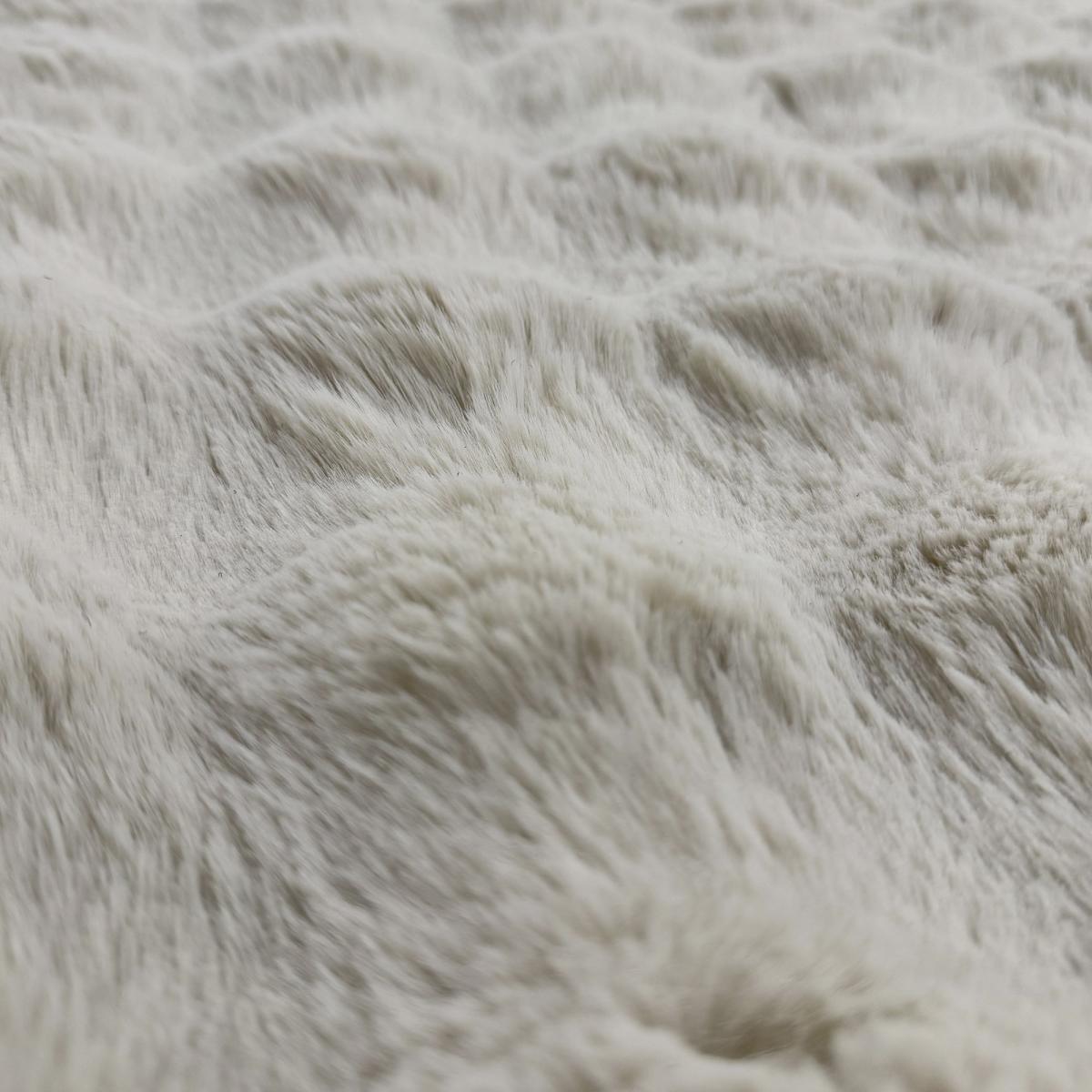 Tapis shaggy, faux uni sobre, poil long shaggy moelleux