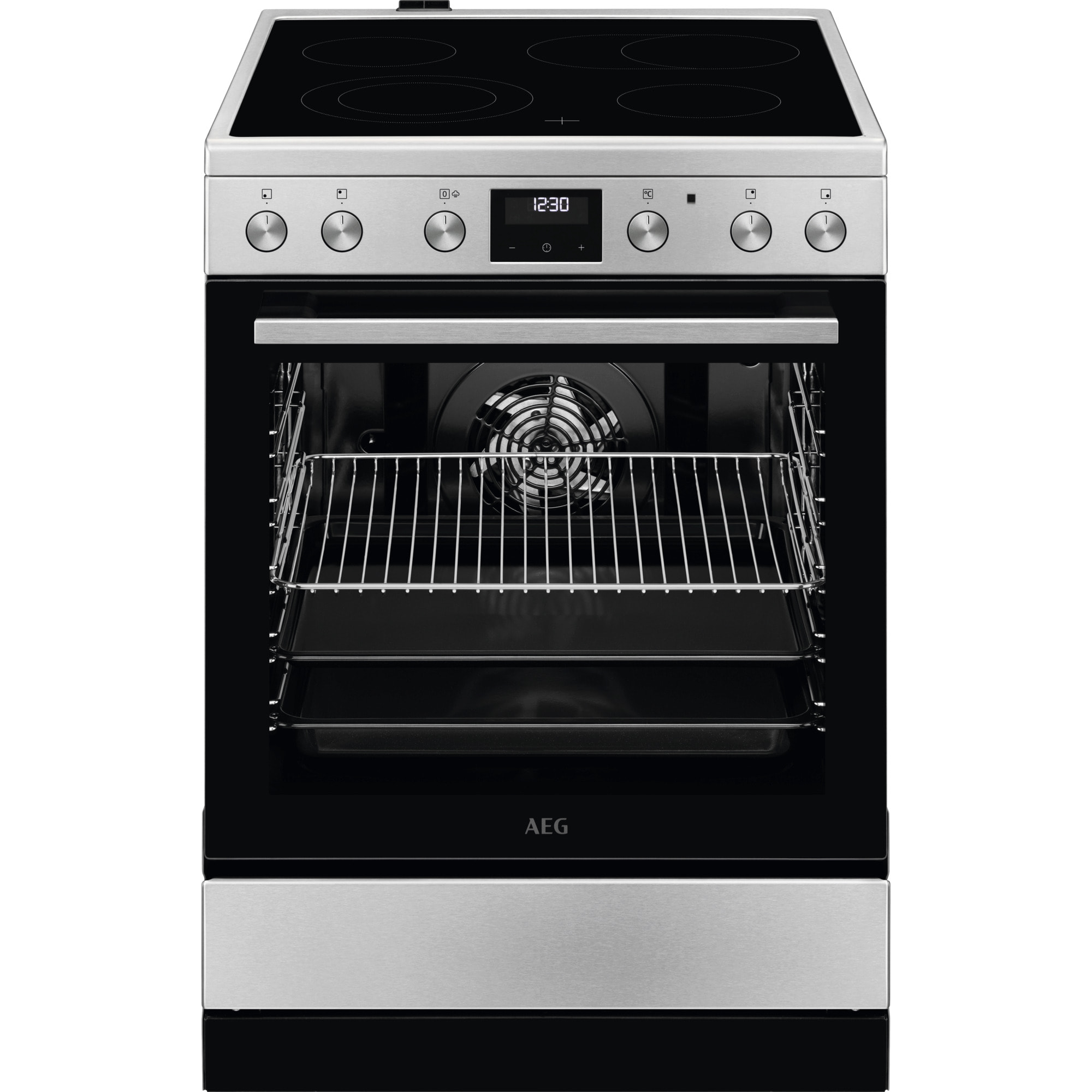 AEG Cocina vitrocerámica AEG CCB6642CBM de 596 mm CCB6642CBM
