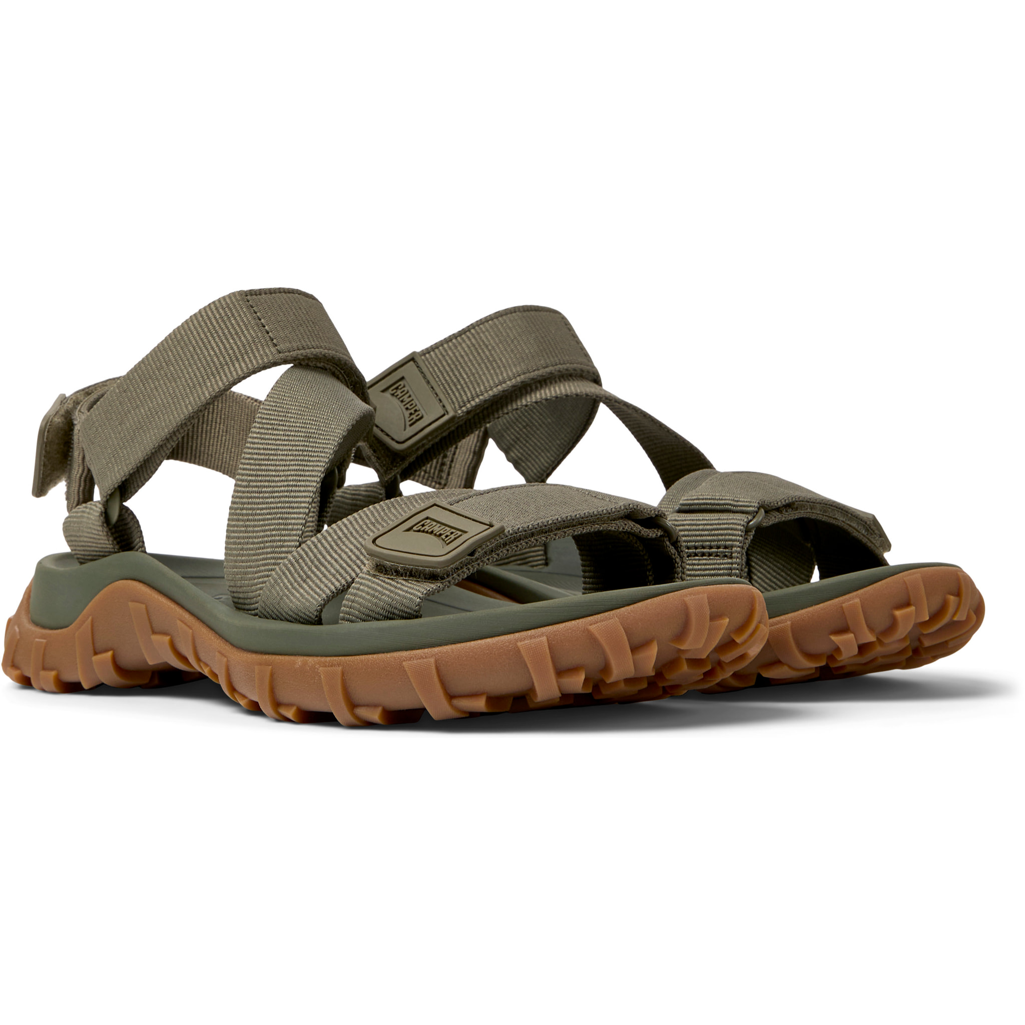 Sandalias - CAMPER Drift Trail Sandal - Verde - Textil técnico