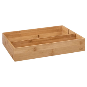 Range-couverts 3  compartiments Tidy Smart Bambou