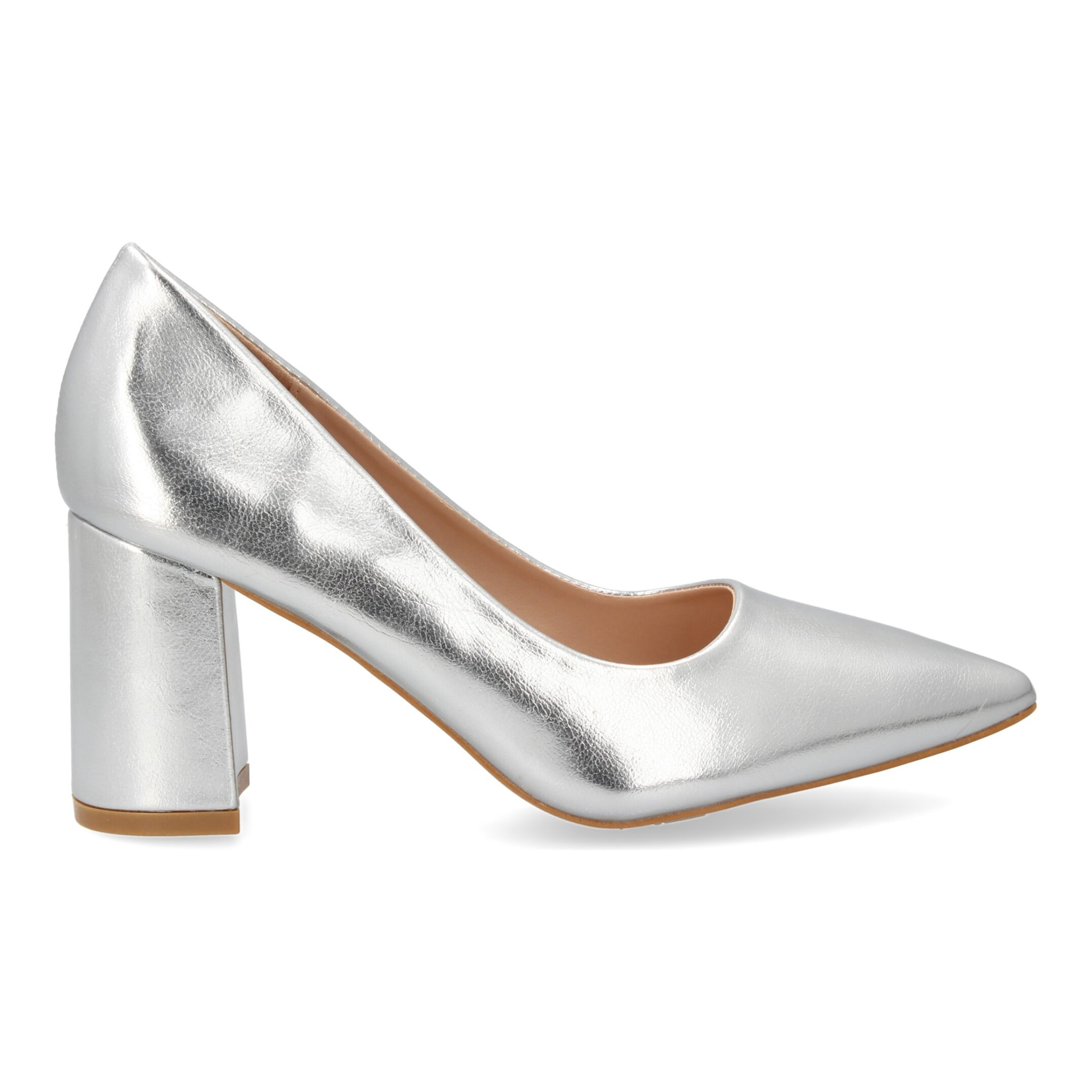 Zapato de Tacon para Mujer, Comodo, Estilo Salon, con Punta Fina