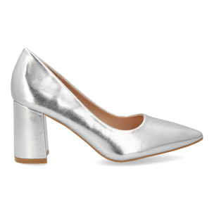 Zapato de Tacon para Mujer, Comodo, Estilo Salon, con Punta Fina