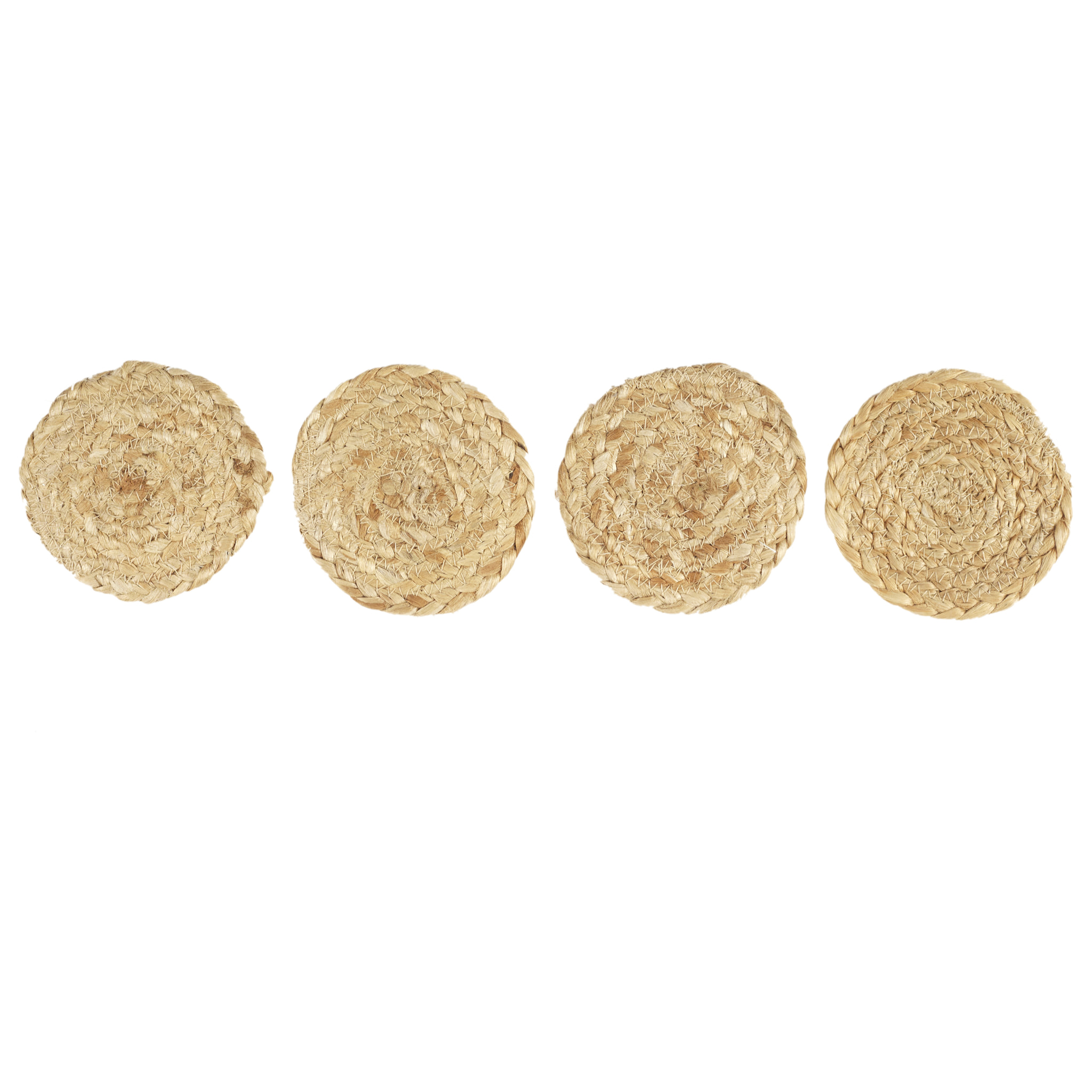 Dessous De Verre Jute 10cm X4