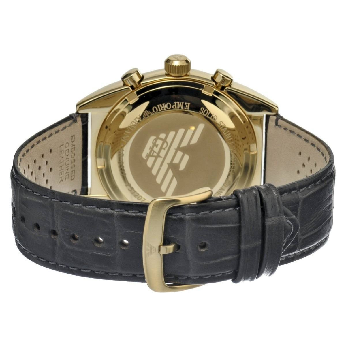 Reloj Armani AR0386 Hombre Analogico Cuarzo con Correa de Cuero