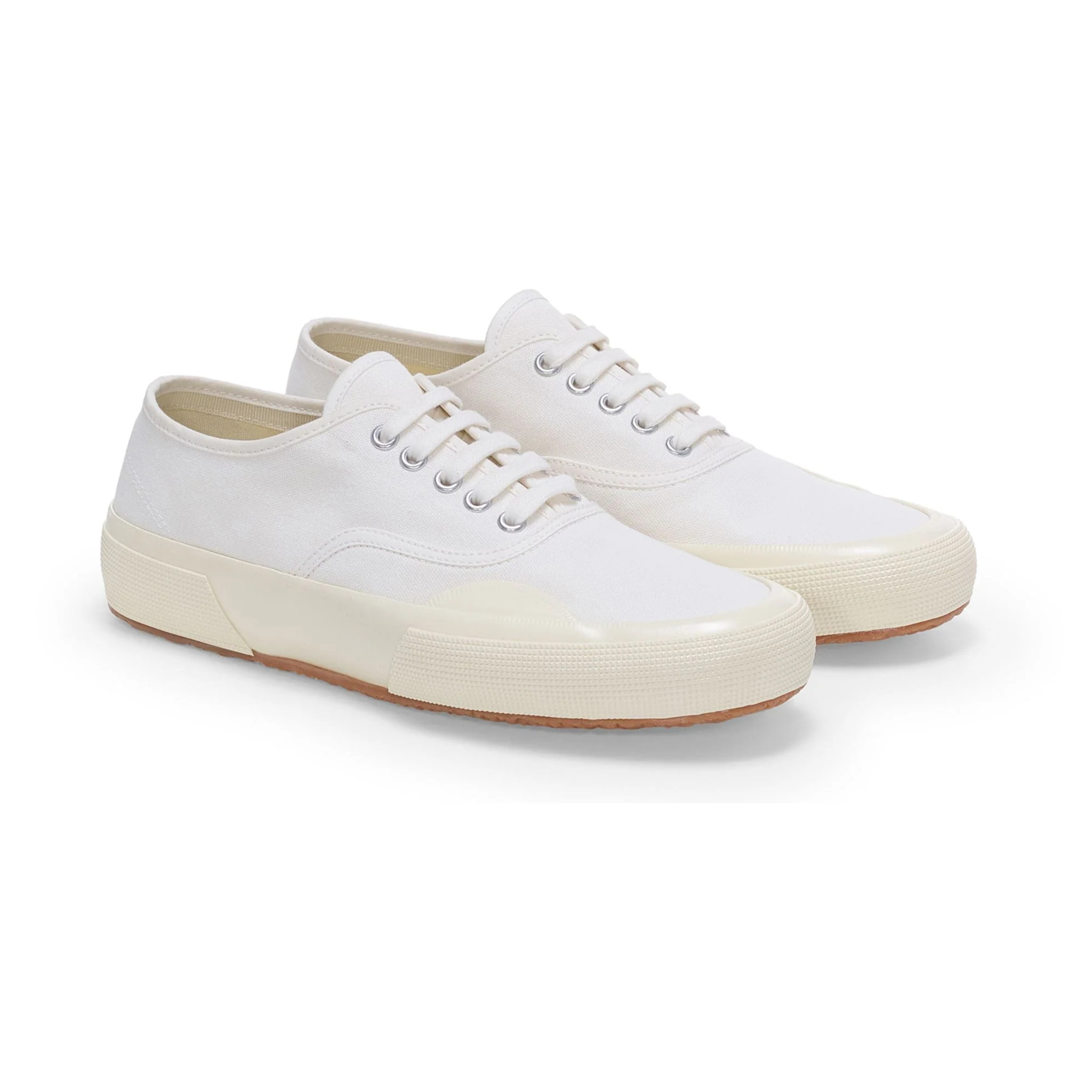 Superga - Sneakers Uomo Donna Bianco - 2430 DECK CANVAS