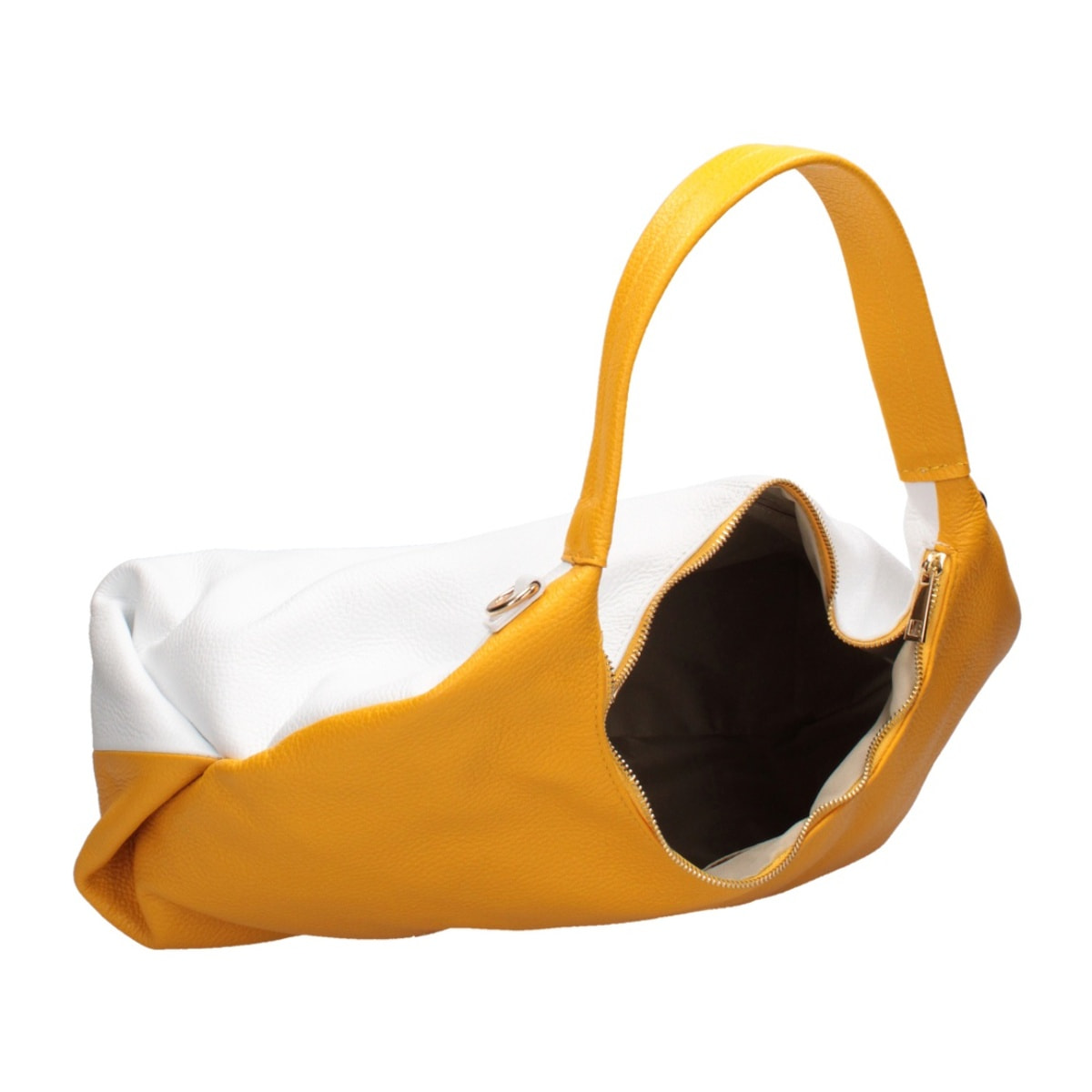 Borsa a spalla da donna - Modello False - Vera pelle - 45.0 x 30.0 x 16.0 cm