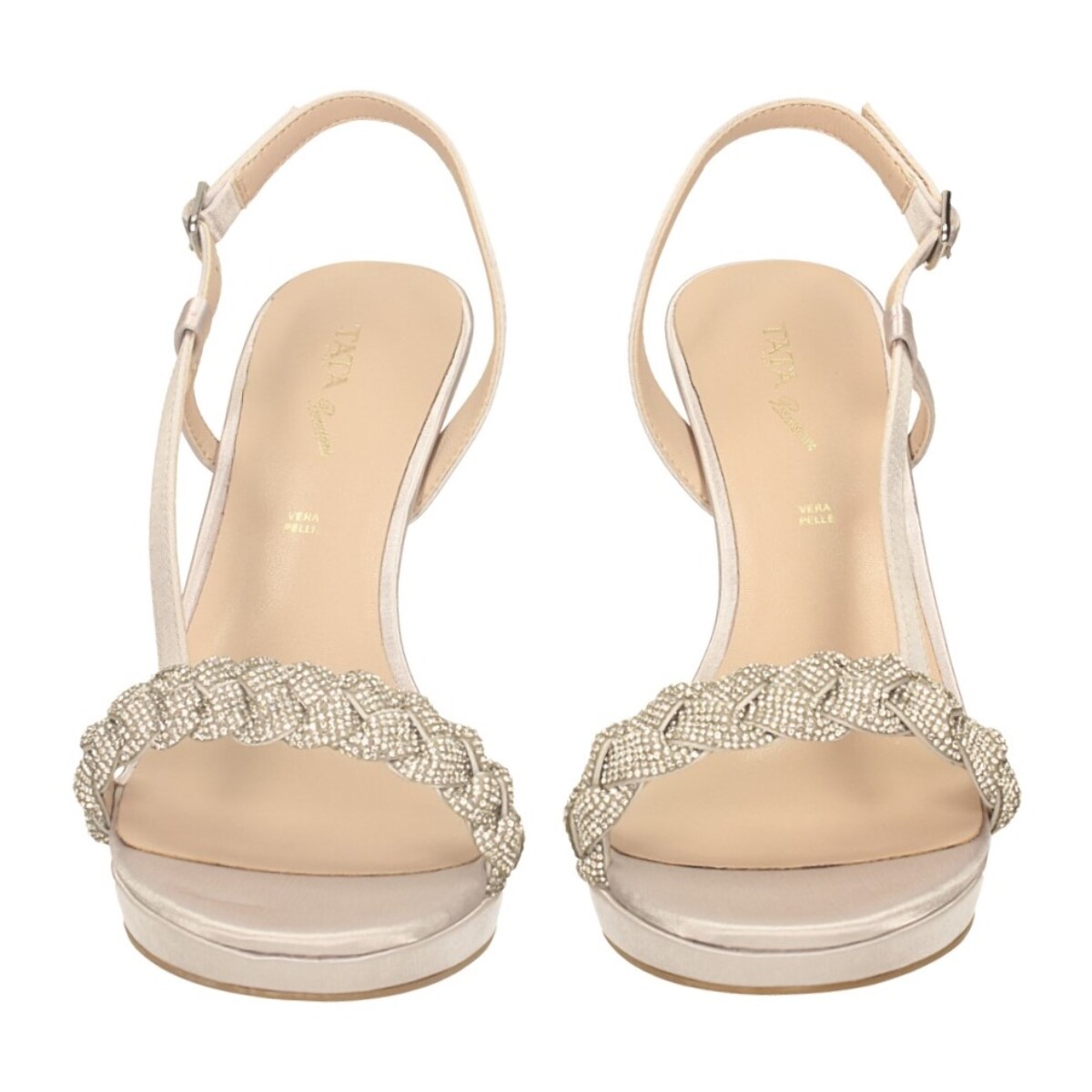 Sandali Donna Tata Italia Argentato