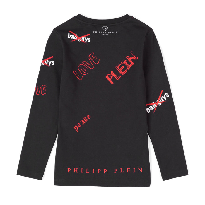 PHILIPP PLEIN t-shirt long sleeves "for you"