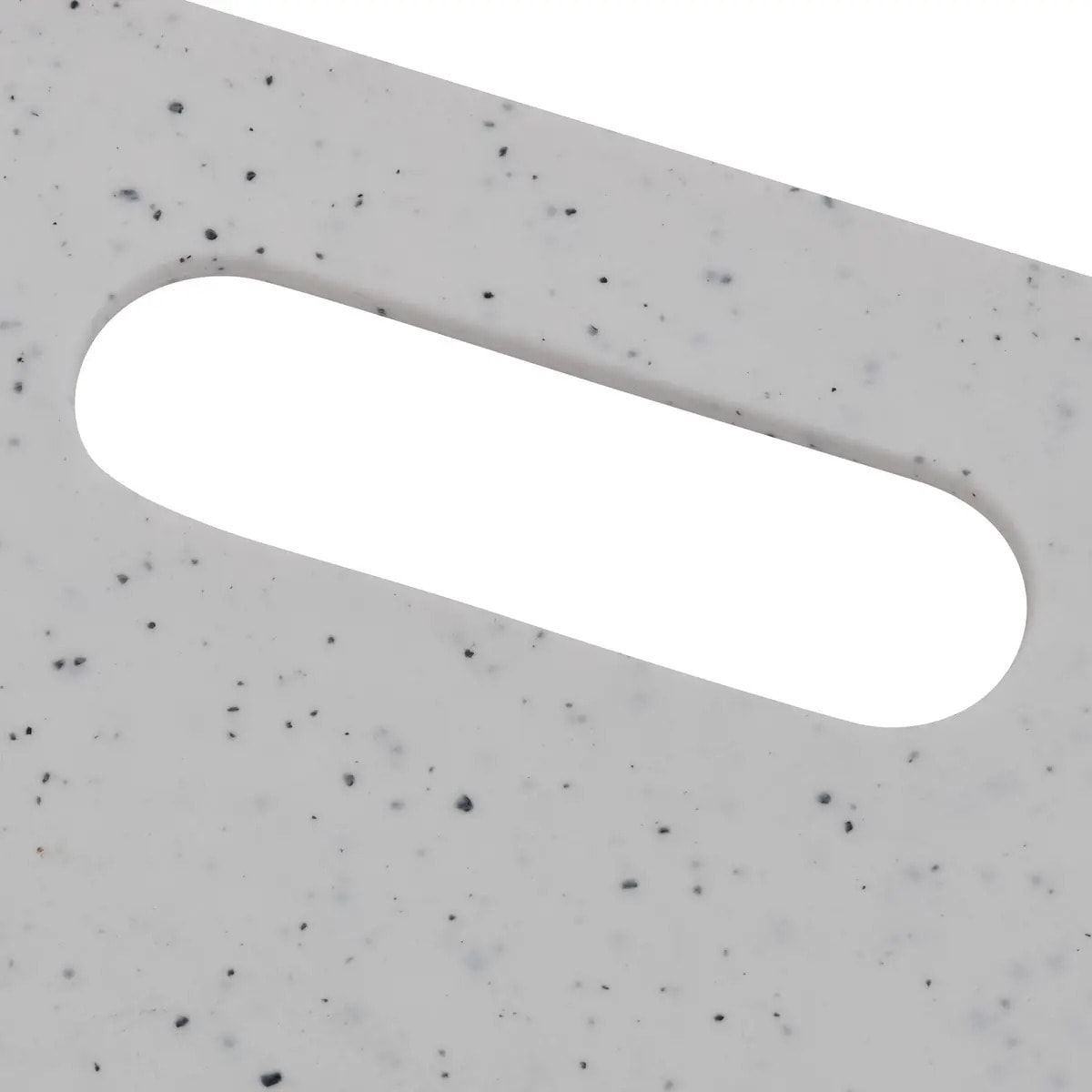 Planche à découper Essentiels L21,5/24cm blanc 2 pièces