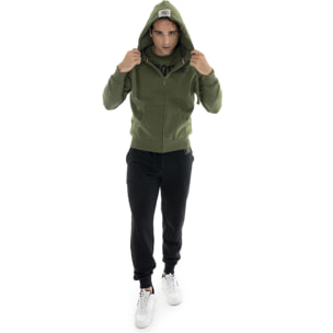 Tuta da uomo invernale con logo piccolo vintage "Basic"