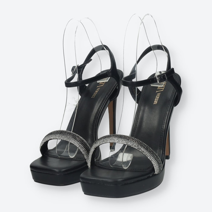 Sandali Donna Tata Italia Nero