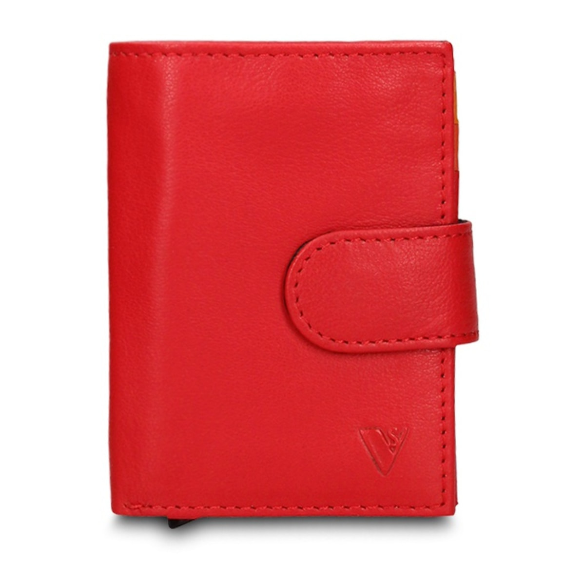 Portafoglio uomo in vera pelle - Modello Vesper Pro - Casual - 7.5 x 10.0 x 2.0 cm
