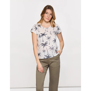 Camiseta Palmeras Pedrería - Blacasa
