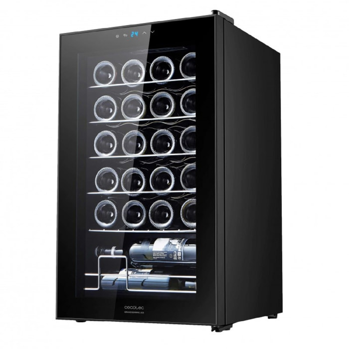 Cecotec Cave à vin Bolero GrandSommelier 2450 Black Compressor